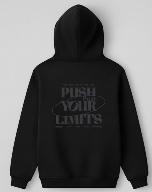“Forme” Push Past Your Limits Black Hoodie