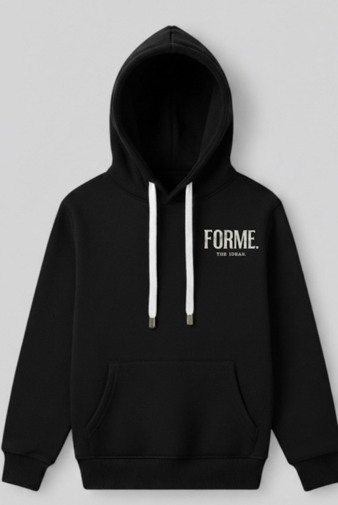 “Forme” Push Past Your Limits Black Hoodie